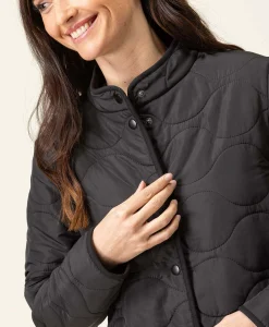 VESTE POLAIRE NOIR VERSE