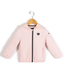 VESTE POLAIRE ROSE CLAIR QORIAL